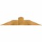 Ekena Millwork Portland Rough Sawn Timber Gable Bracket, Western Red Cedar, 48"W x 10"H x 6"D x 6"F, 5/12 Pitch GBW048X10X0606POR00RWR - alternate 1